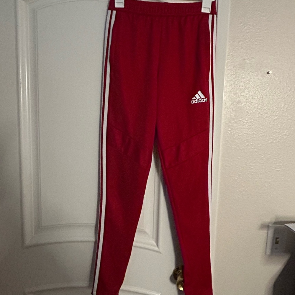 Red Adidas pants- mens